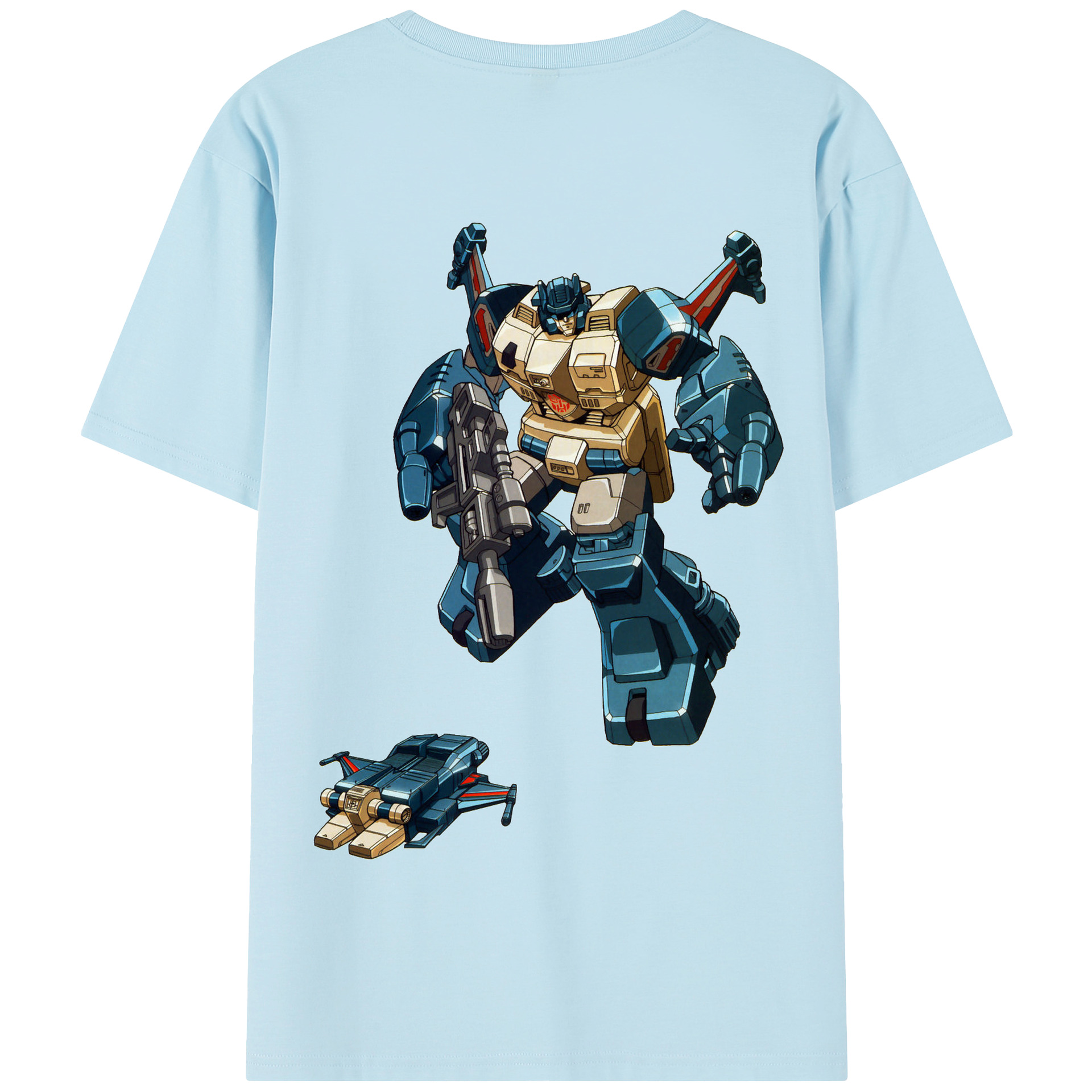 （画像用）  綿100％半袖Tシャツ（背面プリント）
